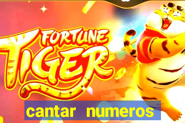 cantar numeros bingo online